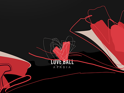 Love Ball Charity Event app auction autism charity design fashion heart space ui