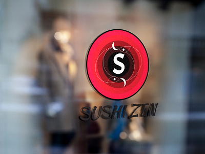 SUSHI Zen logo branding dailychallenge design illustration logo design