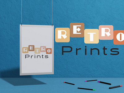 RETRO PRINTS logo