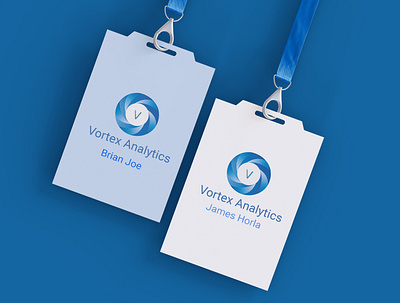 vortex analytics logo branding dailychallenge logo design typography