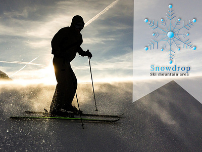 ski snowdrop LOGO