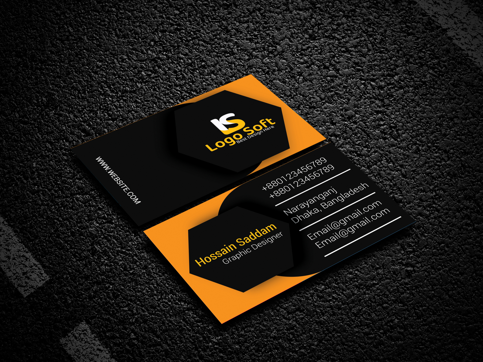 Business Card by Design Expert on Dribbble