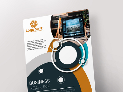 Flyer branding design flyer design illustrator logo design