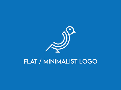 Flat / Minimalist Logo Design design illustrator logo design logodesign