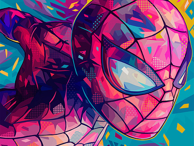 Spider-Man (2020) alessandro pautasso illustration kaneda kaneda99 marvel peterparker portrait spider man spiderman