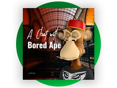 Bored Ape Podcast Cover Design design graphic graphic design graphicdesign poster poster design poster designer