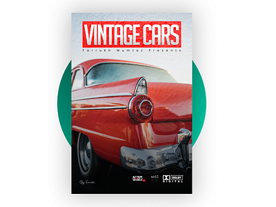 Vintage Car Poster, Car Movie Poster design graphic graphic design graphicdesign poster poster design poster designer