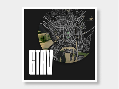 GTA5 Map Poster by Farrukh Mumtaz design graphic graphic design graphicdesign illustration logo poster poster design poster designer