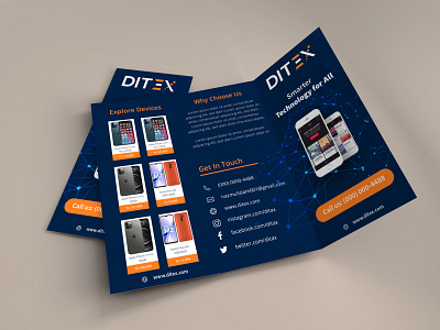 Tri-fold Brochure | Tri fold Brochure Design Template | Tri fold