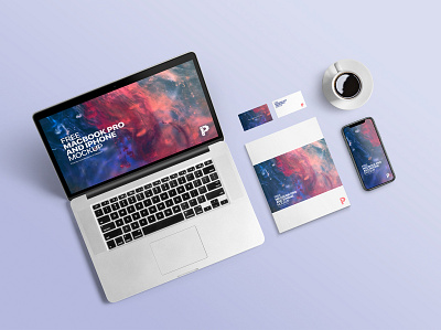 MacBook Pro and iPhone Mockups free freebie iphone iphone mockup macbook mockup macbookpro mockup presentation stationery ui ux web designer