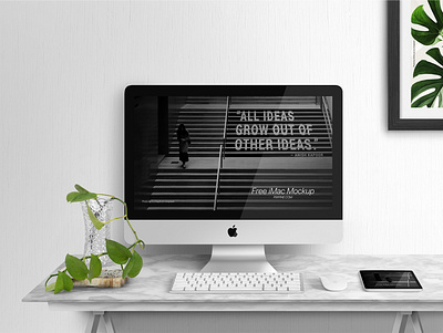 iMac Display Mockup design desktop display free freebie imac imac mockup mockup presentation showcase tablet user experience user interface userinterface web designer web templates website