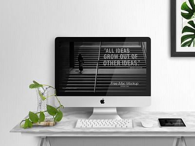 iMac Display Mockup