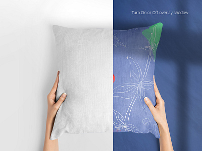 Square Pillow Mockups Set