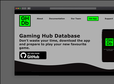Gaming Hub Database - UI/UX + Fullstack and Mobile App Project app branding design icon illustration logo mobile typography ui ux vector