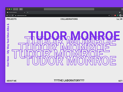Tudor Monroe - Web UI/UX Design and Fullstack Development app branding design development icon illustration logo typography ui ux vector web web design website