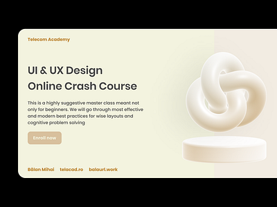 UI/UX Crash Course