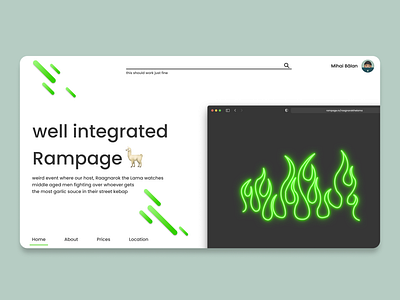 Landing Page Concept app branding design icon illustration logo typography ui ux vector