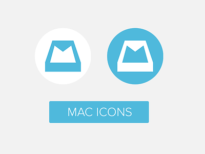 Flat Mailbox beta app replacement icons app flat icons mac mail mailbox