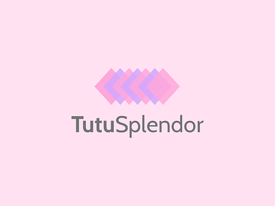 Tutu Splendor logo design design logo tutus