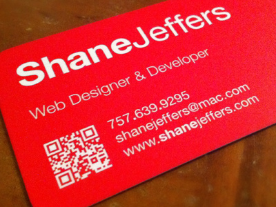 New Business Cards branding business cards qr code