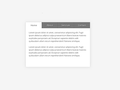 BasicTabs - Simple jQuery/CSS3 Boilerplate boilerplate css3 animations jquery responsive tabs