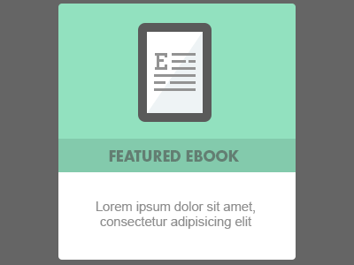 Featured Ebook ebook futura icon