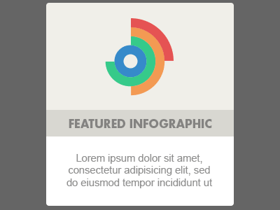 Featured Infographic futura icon infographic