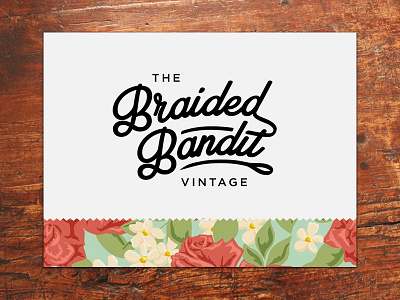 Bandit Vintage Rebrand WIP branding logo typography vintage