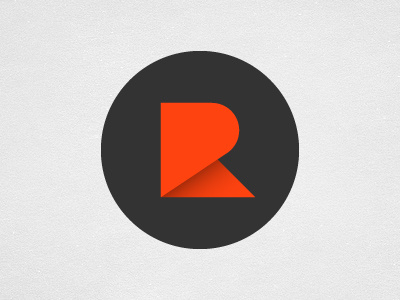 R for Rob logo r