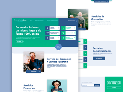 Planifica Hoy Website ui webdesign website