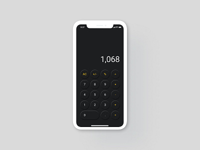 Challenge UI - 004 Calculator design illustration ui ux