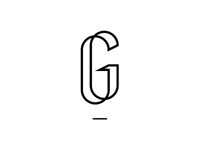 Logo concept geometric logo minimal