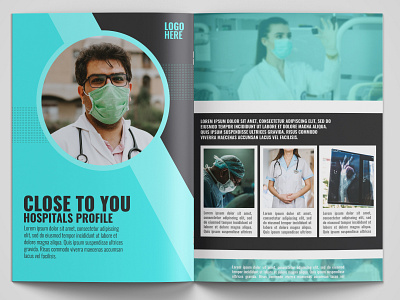 Hospital flyer book/profile design brochure flyer hospital