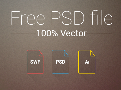 Free Files PSD Icons