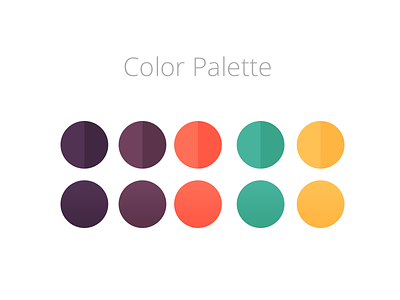 Color Palette color color scheme colors dual color flat colors