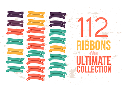 112 Ribbons Psd files colored ribbons flat design flat ribbons flat ribbons pack ribbon colored ribbon design ribbon pack ribbons