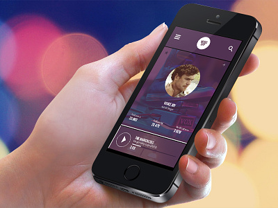 Mobile Ui Music Player clean flat flat icon freebie icons music music app ui ui design ui kit