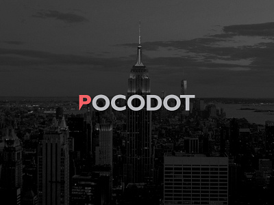 Pocodot Logo Design aplication design app app design design logo identity logo design mobile app design pocodot travel logo