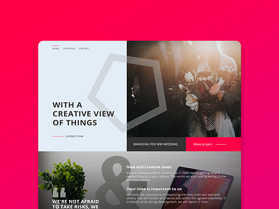 Web page design for social agency