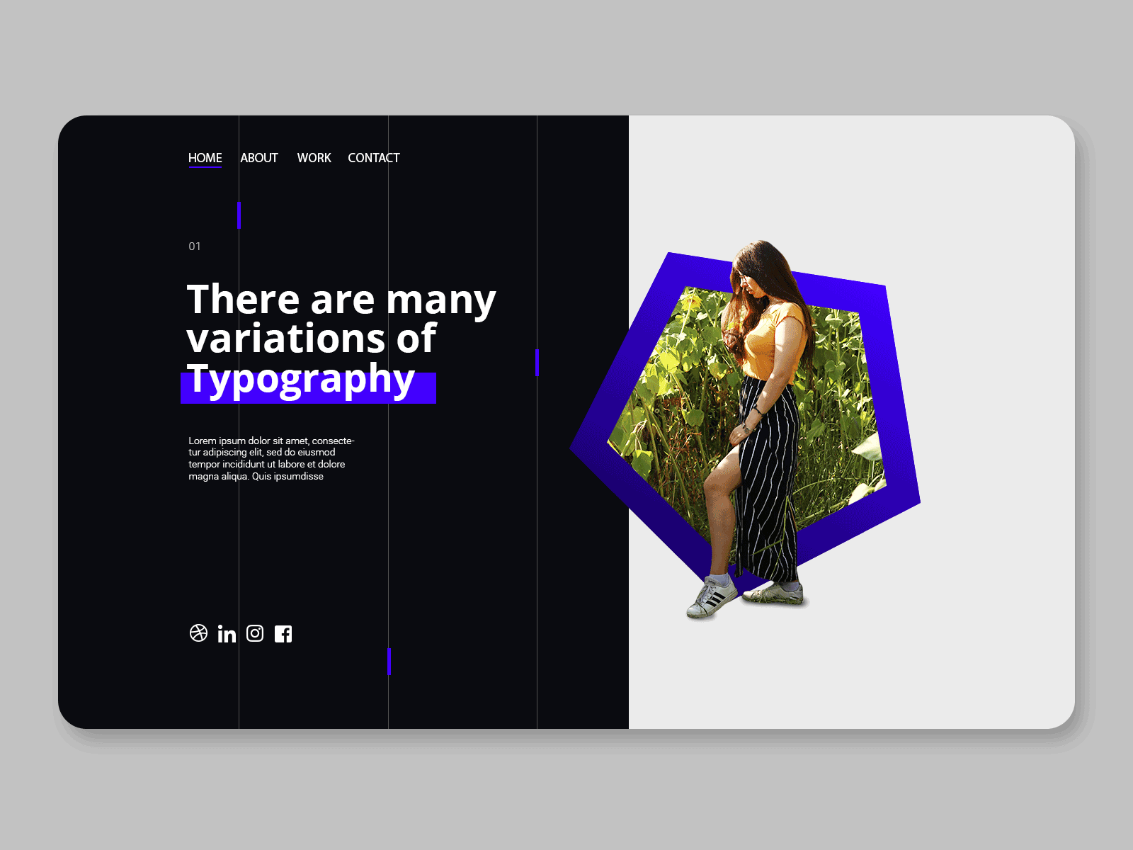 Portfolio design flat graphicdesign icon illustration typography ui ux vector web