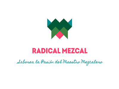 Radical Mezcal Brand brand branding design logo mezcal vector