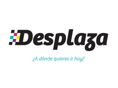 Desplaza Logo brand logo taxi design