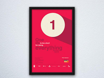 Massimo Vignelli Poster massimo vignelli poster flat design madrid tribute
