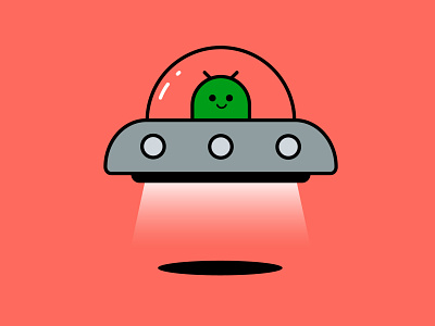 I'm an Alien alien character colorful cute design fun funny illustration illustrator spaceship vector