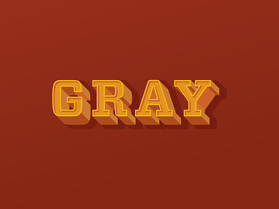Gray Type 02 dimension gray type
