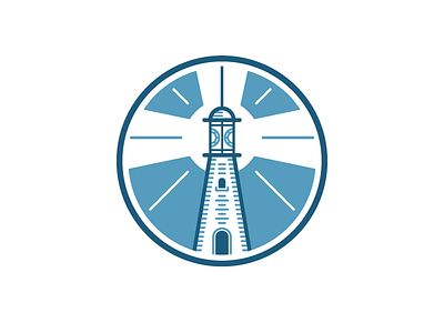 Lighthouse bookstore chistian christ cross lighthouse logo