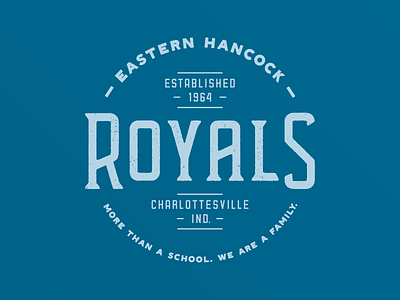 Royals Shirt eastern hancock royals shirt