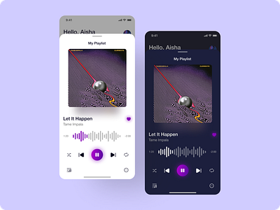 Music player - UI Challenge #12