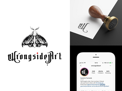 WrongsideArt - Brand Identity