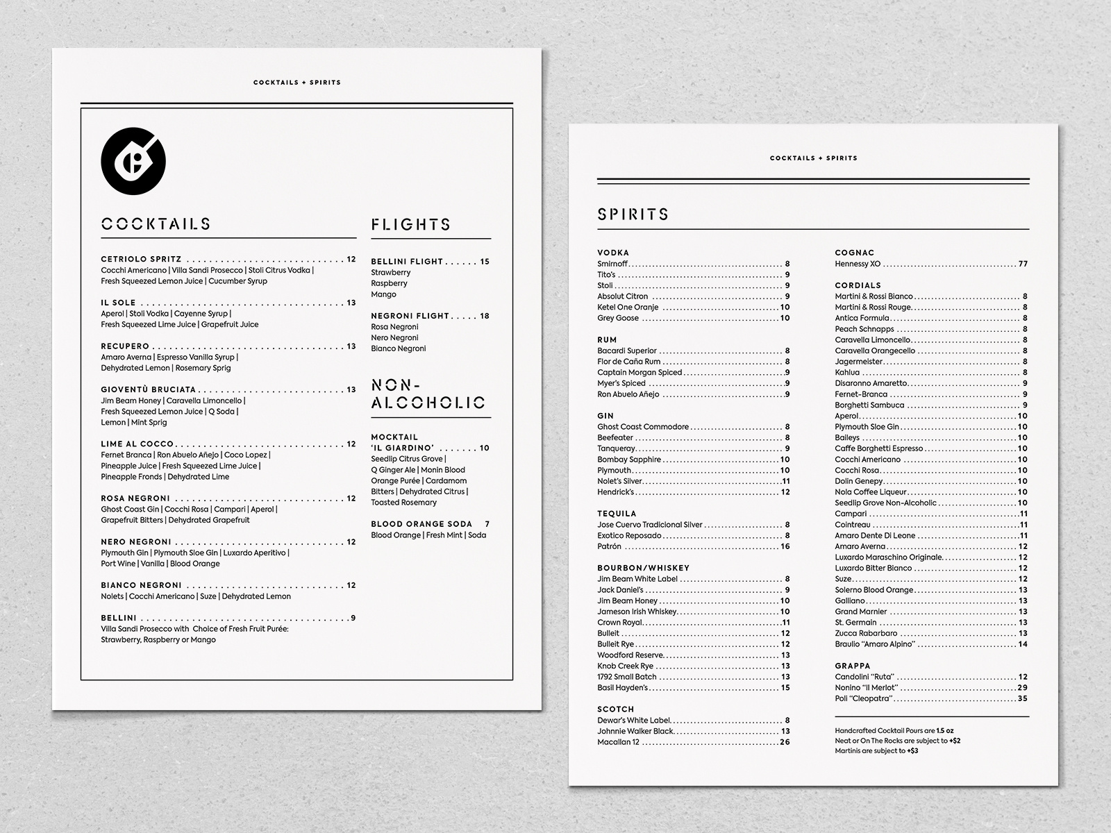 GP Menu & Packaging by Val Waters on Dribbble